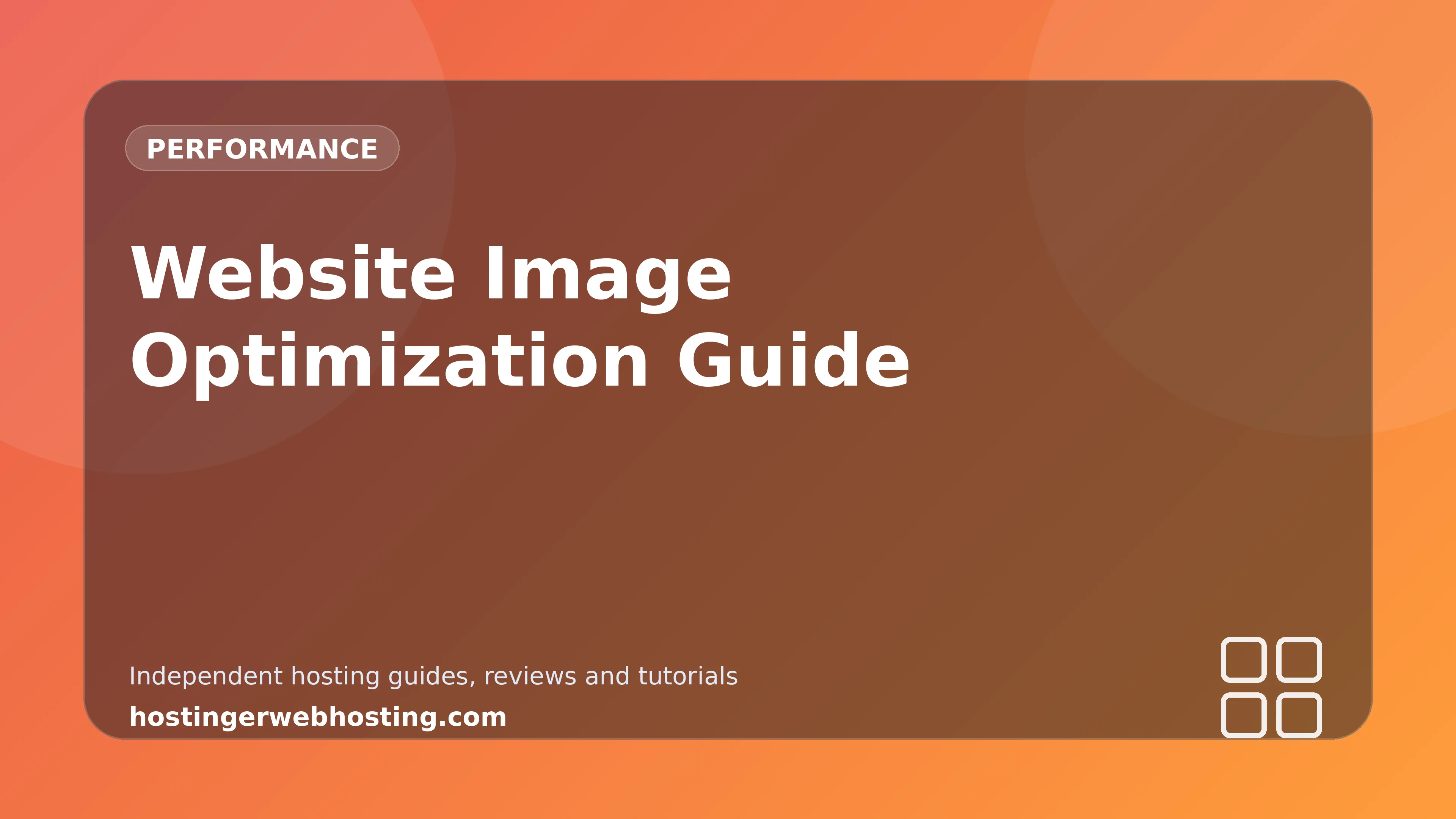 Website Image Optimization Guide