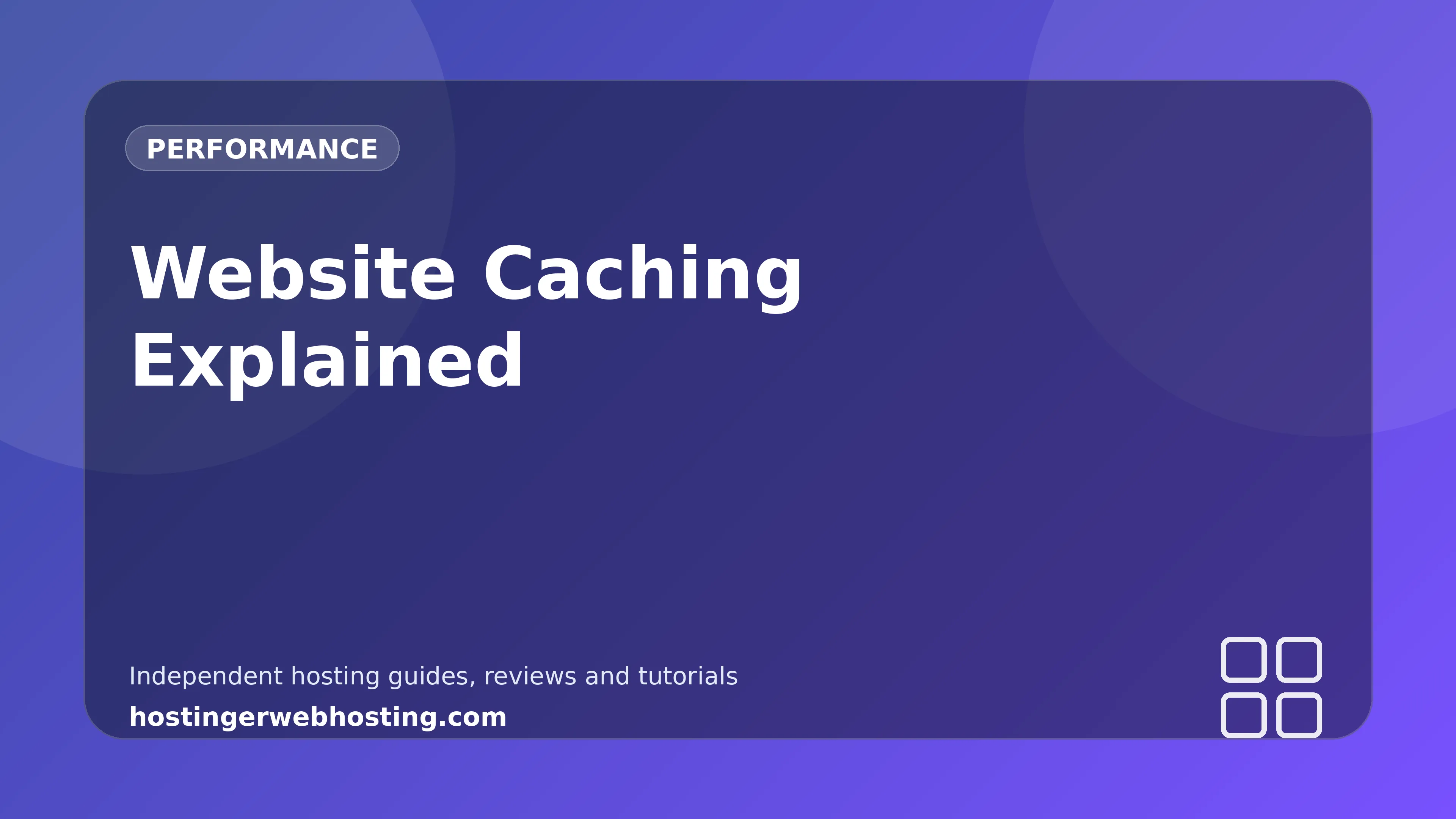 Website Caching Explained